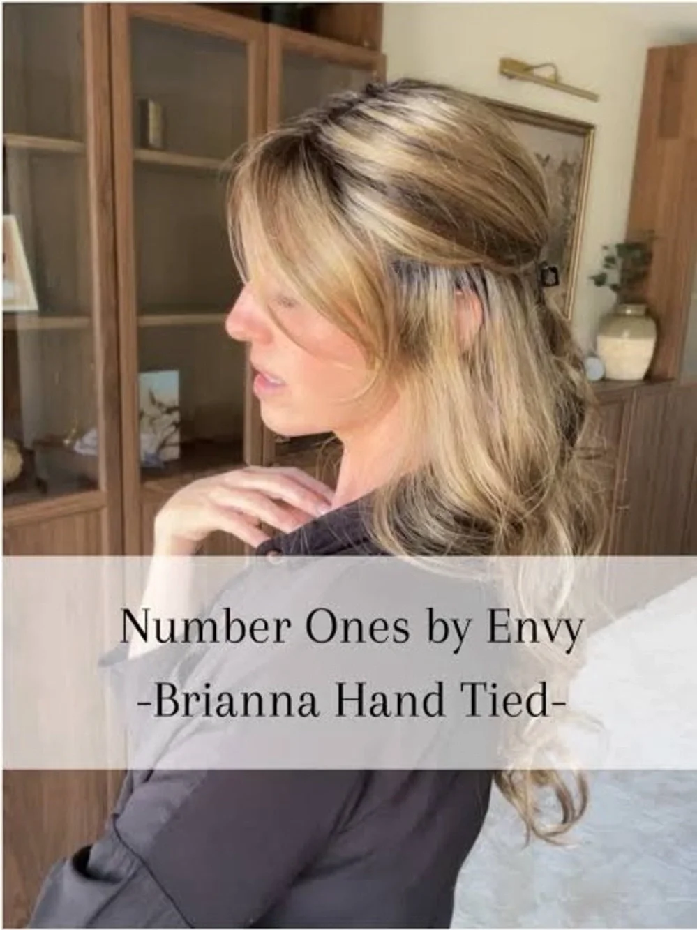 BNWT Envy Brianna Hand-Tied Wig, Gorgeous Multi Dimensional Blonde
